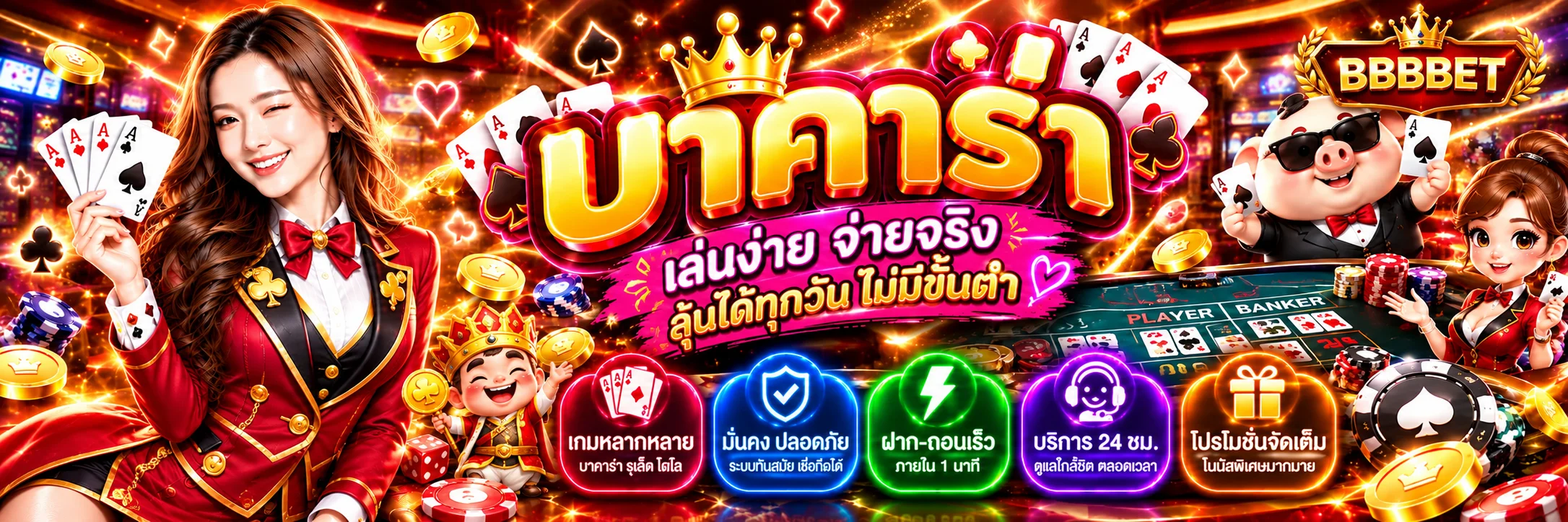 BBBBET คาสิโนออนไลน์และโต๊ะสด